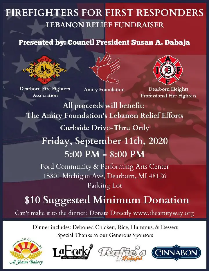 Fundraiser to be held in Dearborn to benefit Lebanon relief efforts