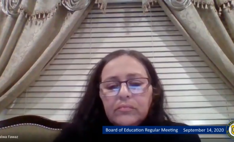 Crestwood School Board censured one of its trustees, Salwa Fawaz