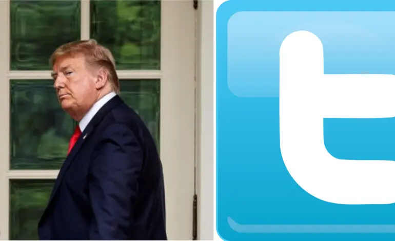 Twitter places warning label on Trump tweet about voting by mail