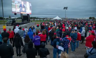 Trump visits Michigan, predicts victory, bashes Whitmer, says country has turned corner on COVID