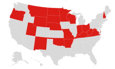 U.S. COVID-19 cases hit two-month high, 10 states report record increases