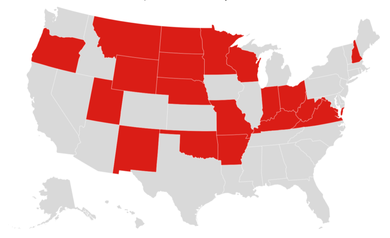 U.S. COVID-19 cases hit two-month high, 10 states report record increases