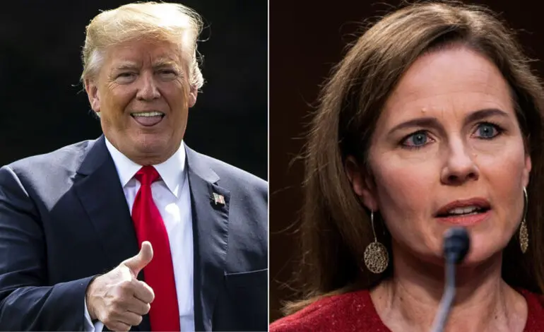 Trump rejoices as Senate panel approves Barrett while Democrats boycott