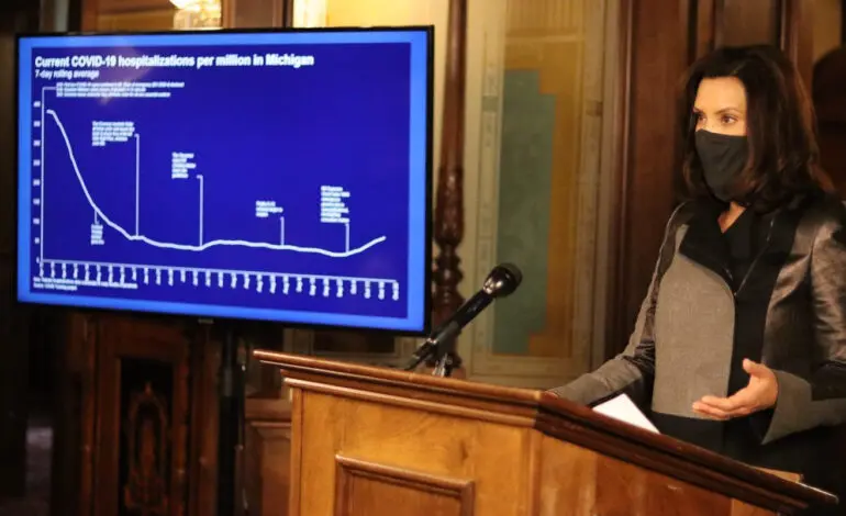 Whitmer signs bills worker, business COVID-related bills, as state sees cases increase