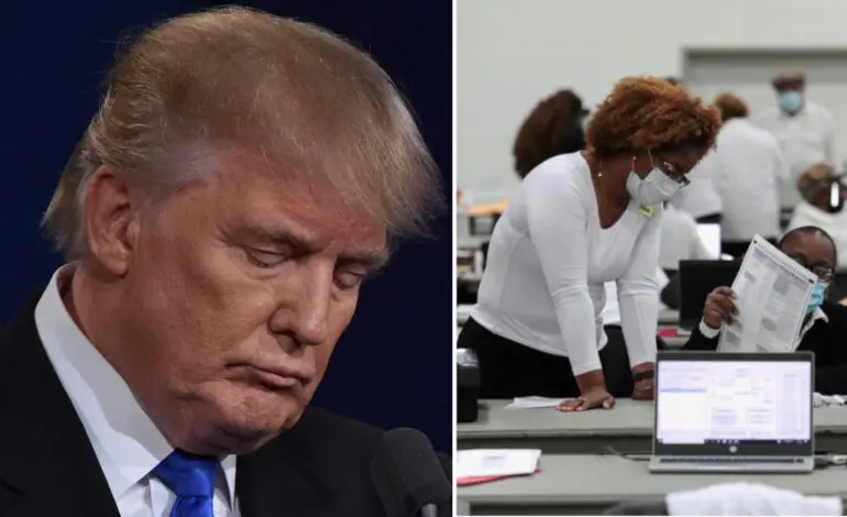 Trump loses legal battle to stop the count in Michigan