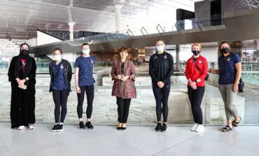 Washington Spirit Women’s Soccer Team visits Qatar, plays friendly match