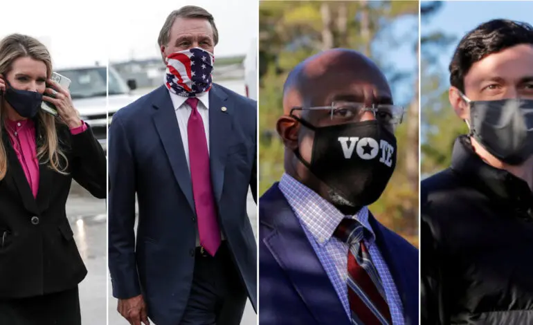 Tight elections unfolding in Georgia with Biden's agenda, Senate control at stake