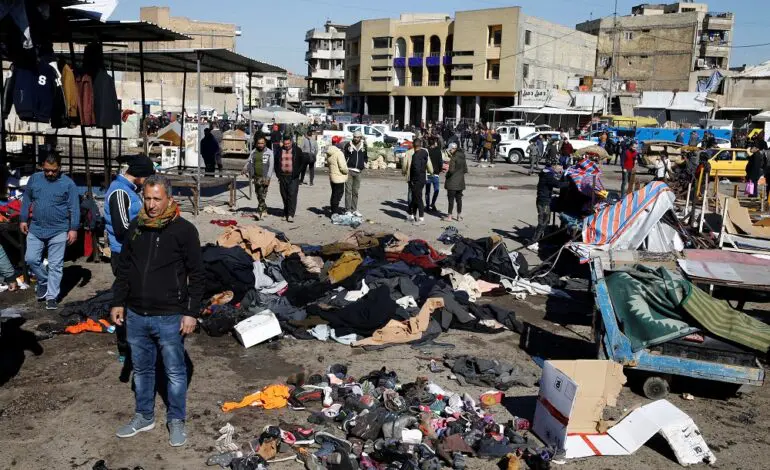 First big suicide attack in Baghdad in three years kills at least 32