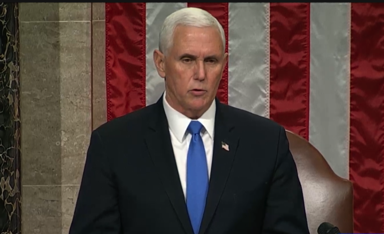 U.S. Congress confirms Biden, Harris victory