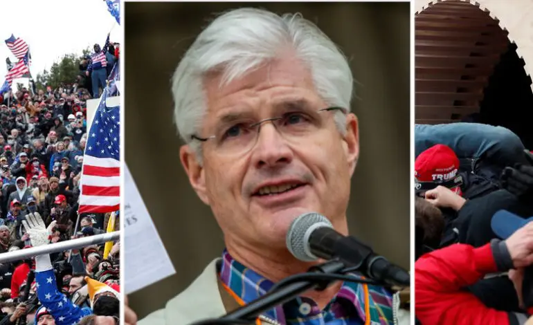 Caught on hot mic, Shirkey walks back apology for calling Capitol riot a "hoax"