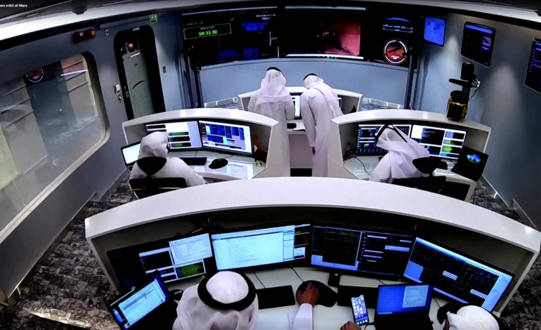 UAE's Hope Probe enters orbit in first Arab Mars mission