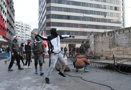 Roadblocks cleared in Lebanon after week of protests