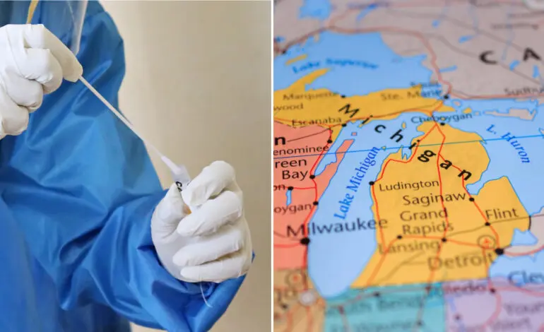 Michigan has the second highest number of COVID variant cases in the U.S.