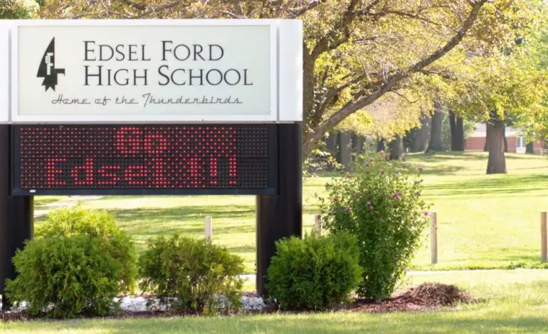 Free COVID testing at Edsel Ford High School on April 5