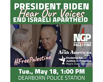 Arab Americans to protest Biden’s visit to Dearborn on Tuesday