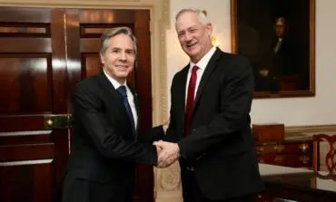 Gantz arrives in Washington to ask for $1 billion for Iron Dome