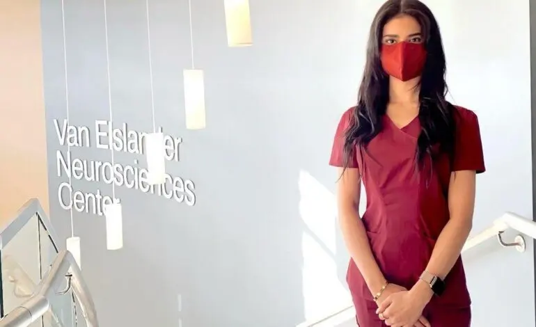 Local Iraqi American Noor Alesawy named Nu Rho Psi National Outstanding Neuroscience Student of the Year