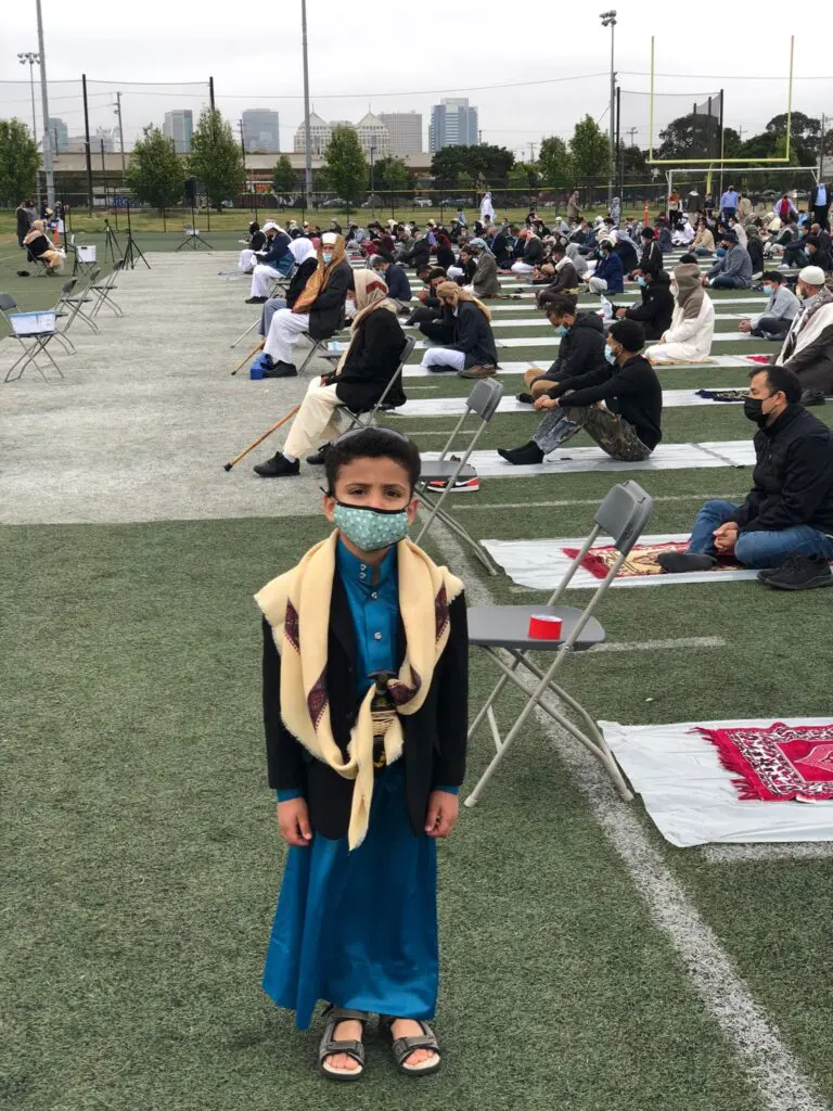 Yemenis in the Bay Area congregate for Eid Al-Fitr in 2020