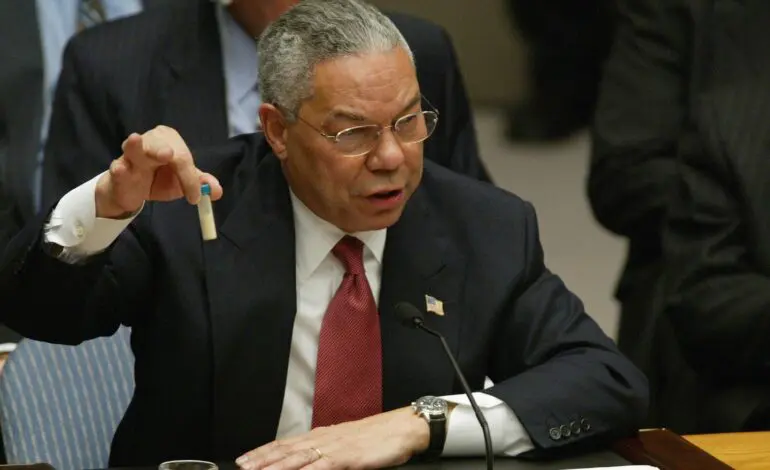 Colin Powell, not a hero