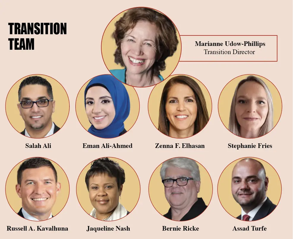 Dearborn Mayor-elect Abdullah Hammoud announces his transition team