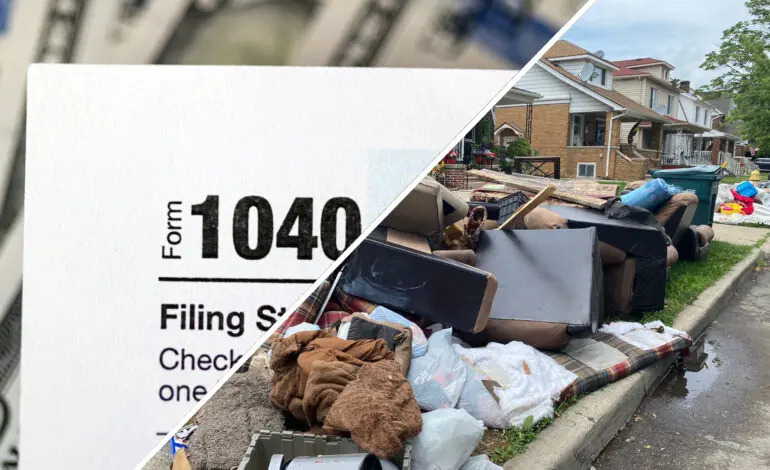 IRS: Taxpayers are eligible to deduct flood-related losses from 2021 tax returns