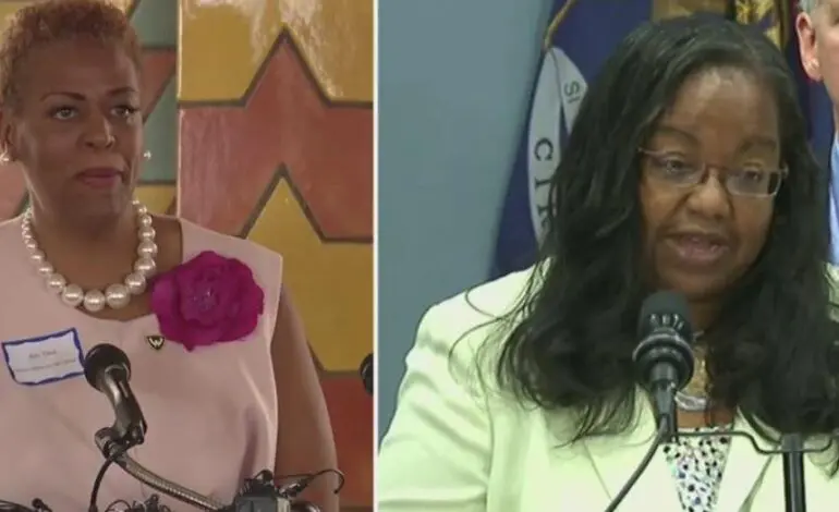 Kim Trent and Wayne County Prosecutor Kym Worthy honored for raising money for rape kit testing