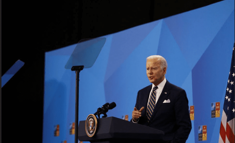 Biden says he won't directly ask Saudi Arabia to produce more oil