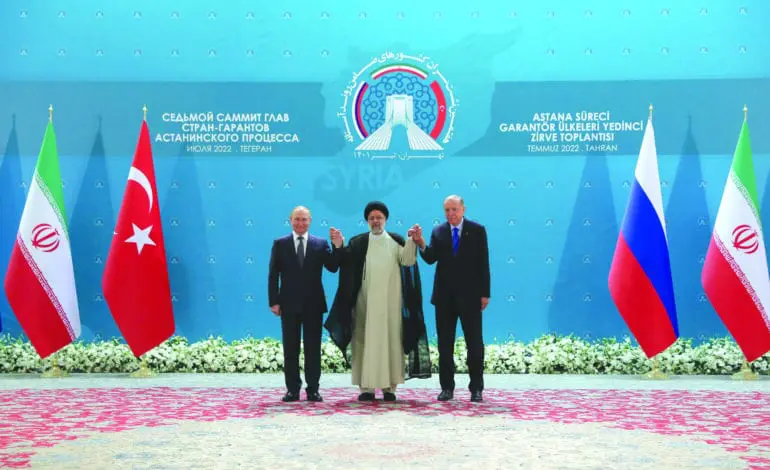 Iran stands with Russia in the war against Ukraine, but clashes with Turkey's plans in Syria at summit