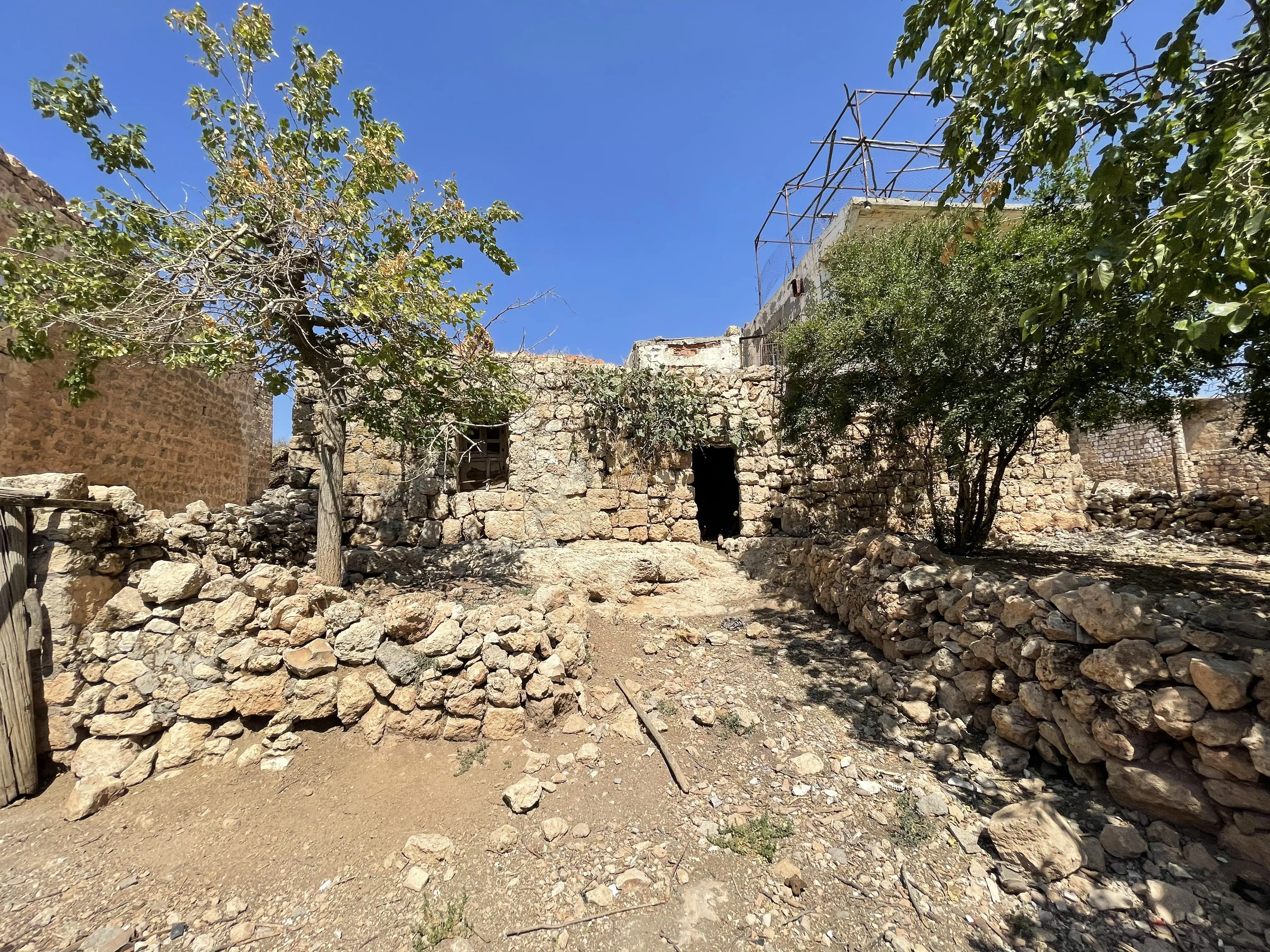 Brothers Imad and Omar Mohamad's ancestral home in the southern Turkish city of Mardin