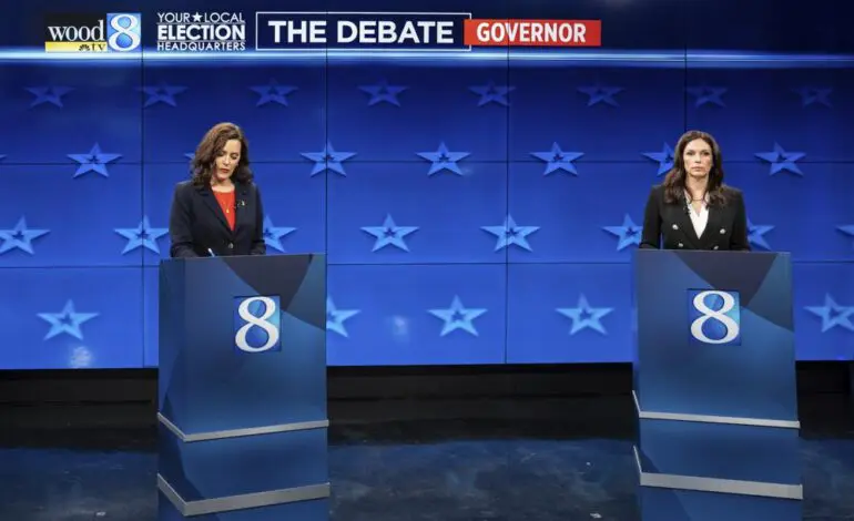 Michigan gubernatorial hopefuls clash over abortion rights