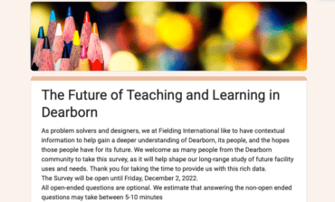 Firm hired to give school facilities recommendation asking community input via survey