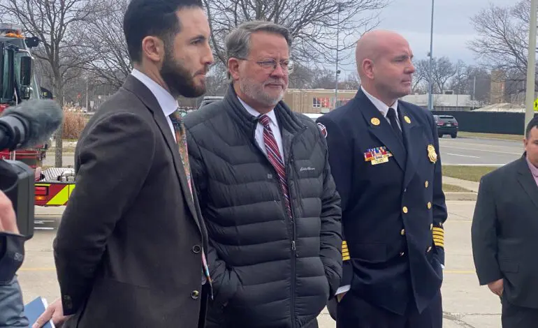 Peters Joins firefighters and local officials in Dearborn to highlight efforts to support Michigan fire departments