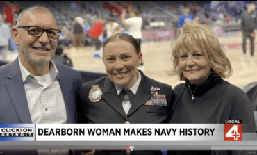 Heather Charara, who supervised thousands of U.S. sailors annually, returns to Dearborn to “give back” to the community