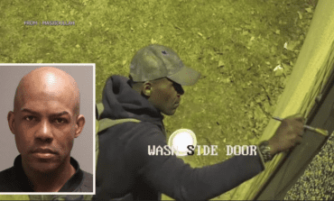 Man caught on camera vandalizing Philadelphia mosque