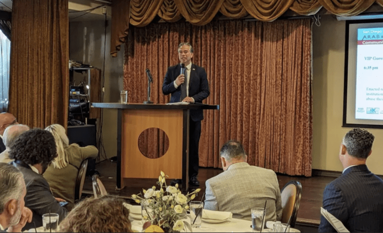 San Diego attorney general promises Arabs and Muslims to fight rising hate crime