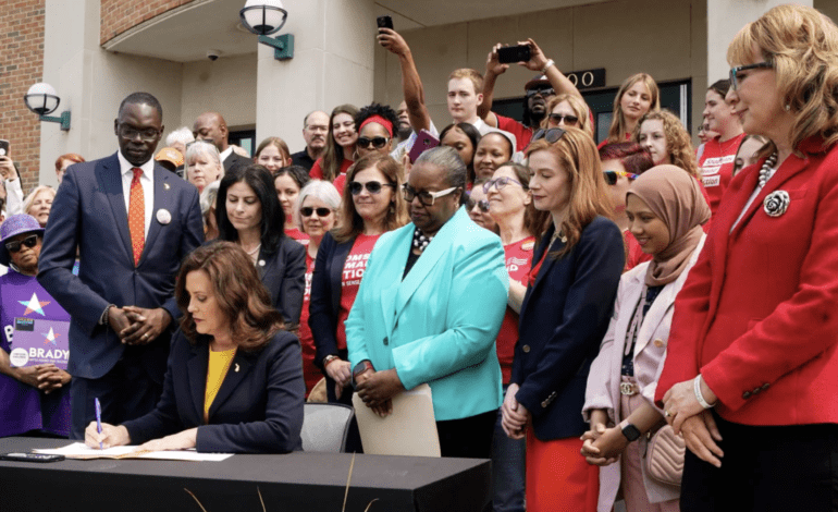 Gov. Whitmer signs "red flag" gun law. What does that mean?