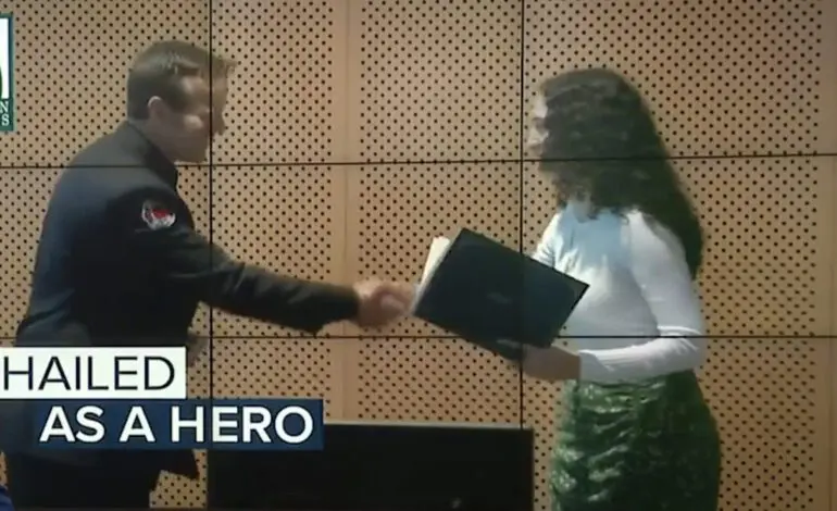 Arab American teen honored for saving man's life after a car crash in Dearborn