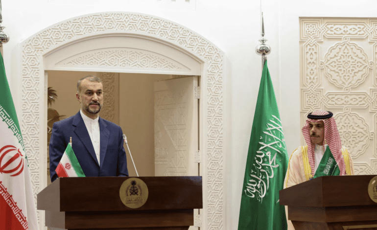 Saudi Arabia, Iran relations "on the right track," Iranian minister says after Riyadh visits