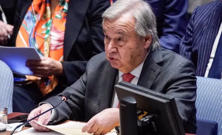 Israeli ambassador to the United Nations says no visas for U.N. representatives