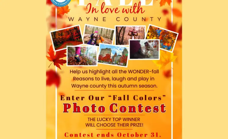 Wayne County announces “Fall in Love with Wayne County” photo contest