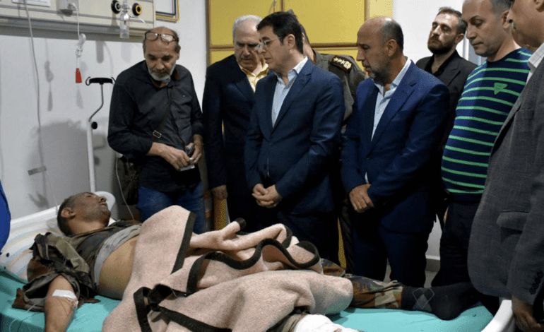 At least 100 killed in drone attack on Syrian military academy