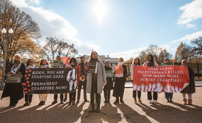 State lawmakers and activists stage hunger strike calling for ceasefire in Gaza