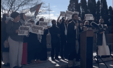 Local Muslims and Arabs pledge to drive Biden out of office in 2024