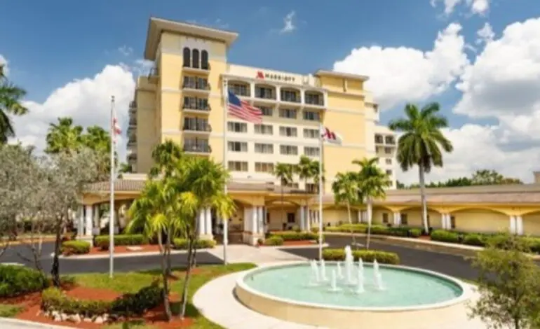 A Florida hotel cancels a Muslim conference, citing security concerns after receiving protest calls