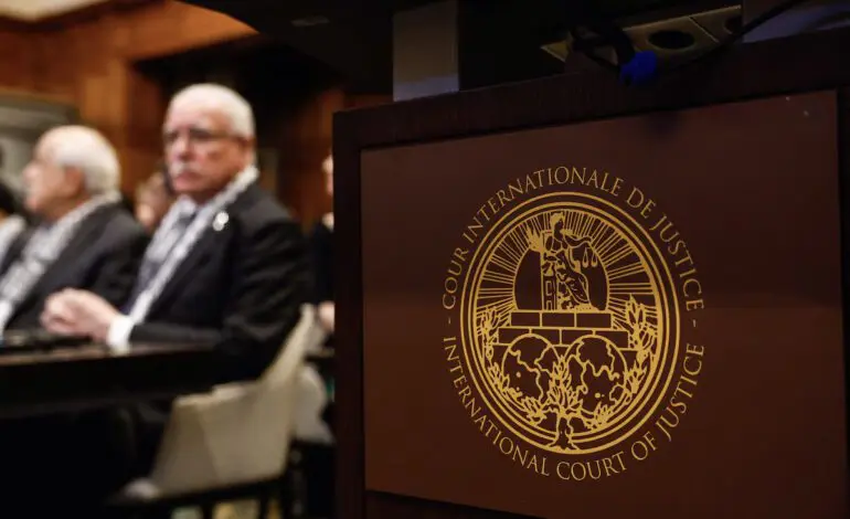 World court orders Israel to take action to address Gaza famine