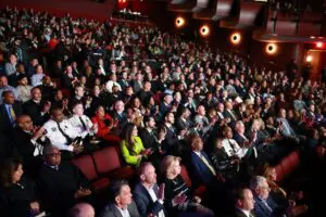 Around 1,000 guests packed the theater at the Ford Community and Performing Arts Center in Dearborn on Tuesday, March 12 to attend the State of the County address