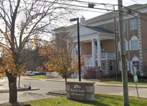 The 35th District Court Building as seen from Google Streetview.