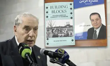 Nassib Fawaz hosts book signing for memoir "Essence of Time" at the Arab American National Museum in Dearborn