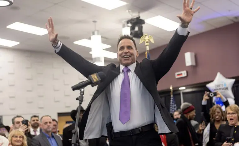 Genesee County Sheriff Chris Swanson enters Michigan governor’s race as a Democrat