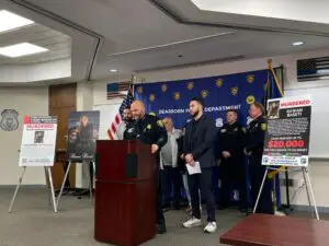 Dearborn Mayor Abdullah Hammoud, Police Chief Issa Shahin joined by the victim's family announced that a $20,000 reward is now being offered for information leading to the arrest and charges in the road rage shooting that killed Rawan.